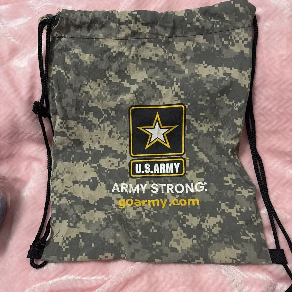 U.S. Army Drawstring Bag Camo Army Strong GoArmy Lightweight (BB)